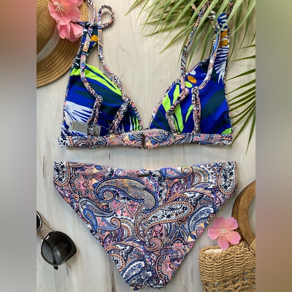 RARE Maaji π Persian Rug Jocelyn Tri Top | Sublimity Classic Bikini Bottoms π΄ - Picture 7 of 15